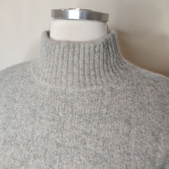 Rosanna Lambswool Angora Sweater Mock Neck - Picture 2 of 7